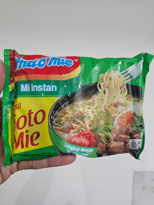 Indomie Mi Instan Soto Mie 1